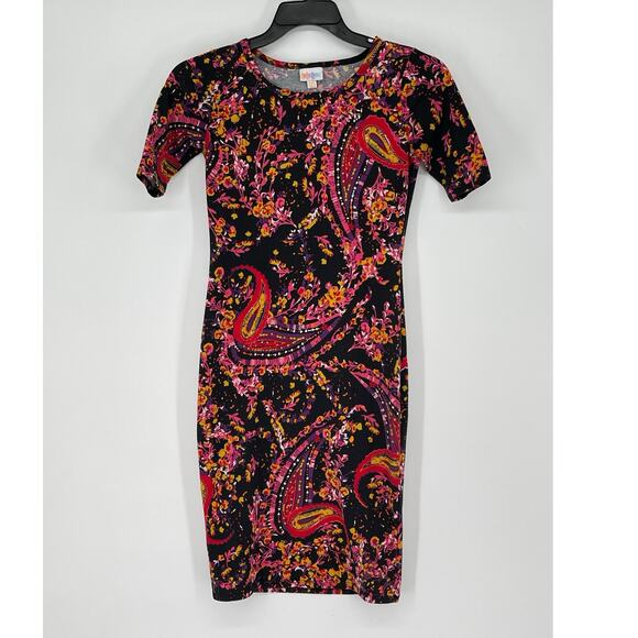 LuLaRoe Dress Bundle Bold Prints XXS Boho Festival Geometric Colorful Artsy - Picture 2 of 12